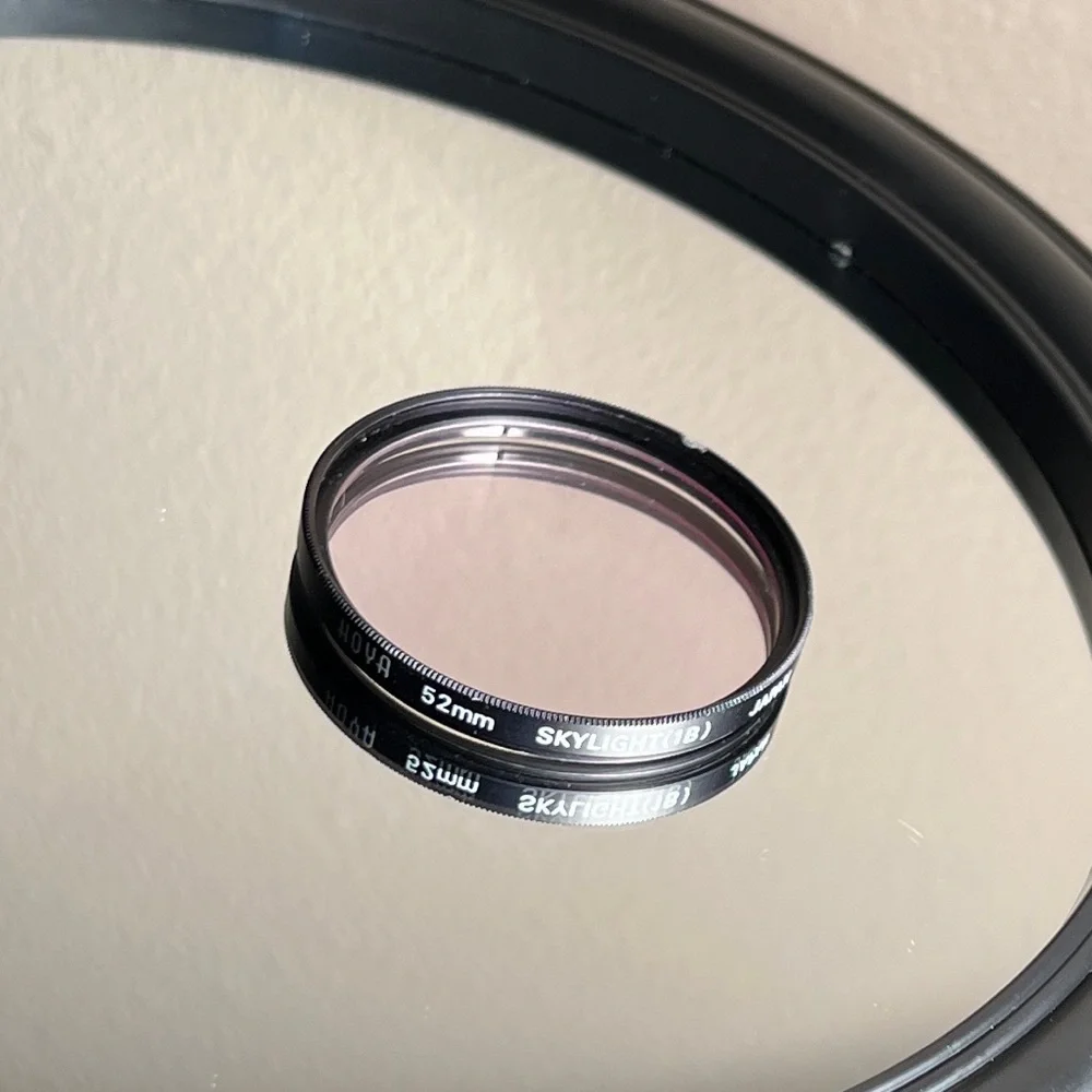 Vintage Hoya 52mm Skylight 1B Multi-Coated (HMC) Glass Camera Lens Filter Japan